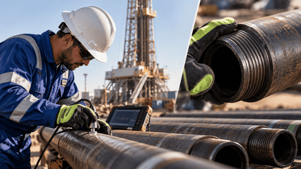 Drill Pipe & BHA Inspection Services | NDT Testing for Oilfields