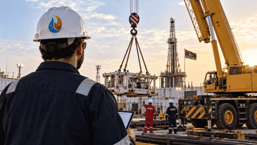 Crane certification and inspection services in Libya
